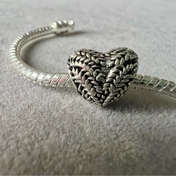 Angel Wings Heart Charm fits PANDORA - Picture 7 of 11
